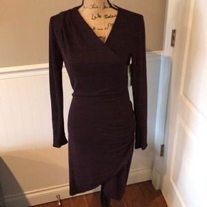 NWT RD Style asymmetric wrap dress